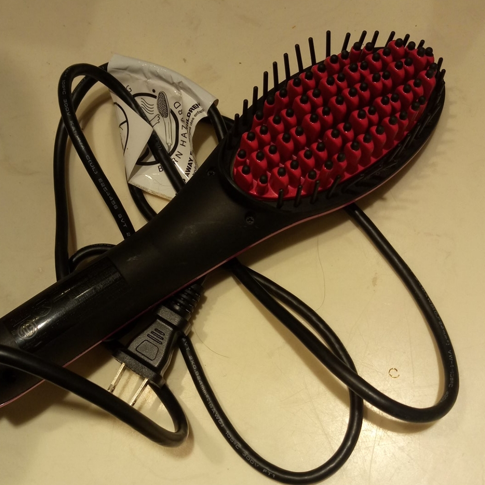 Simply brush straight